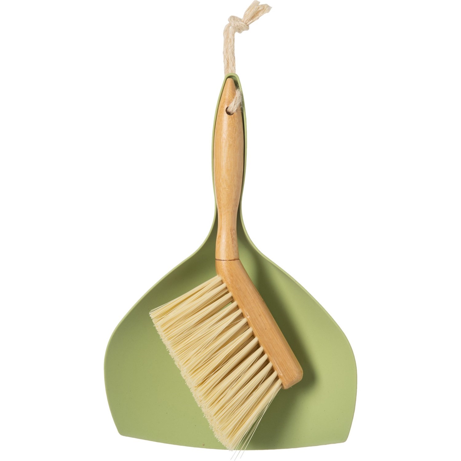 Bamboo Naturals Greenery Greenery Dustpan and Brush Set Save 33