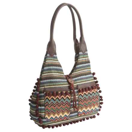 Bandana By American West Women On Clearance Average Savings Of 66 Bandana By American West Tulum Scoop Top Tote Bag For Women In Dark Brown