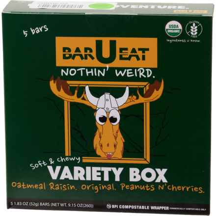 BAR U EAT Soft and Chewy Variety Bar Box - 5-Count in Multi