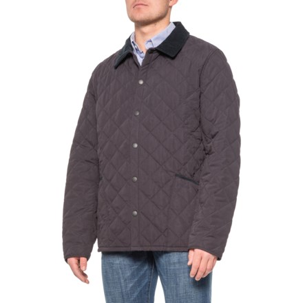 barbour trough quilted jacket