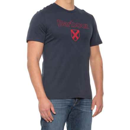 Barbour Cameron T-Shirt - Short Sleeve (For Men) in Navy