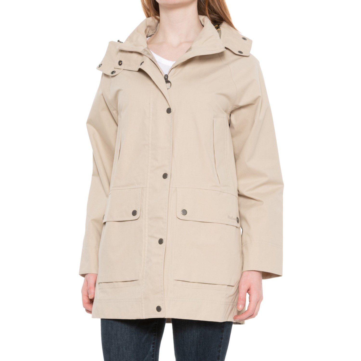 Barbour Clary Hooded Jacket (For Women) Save 46