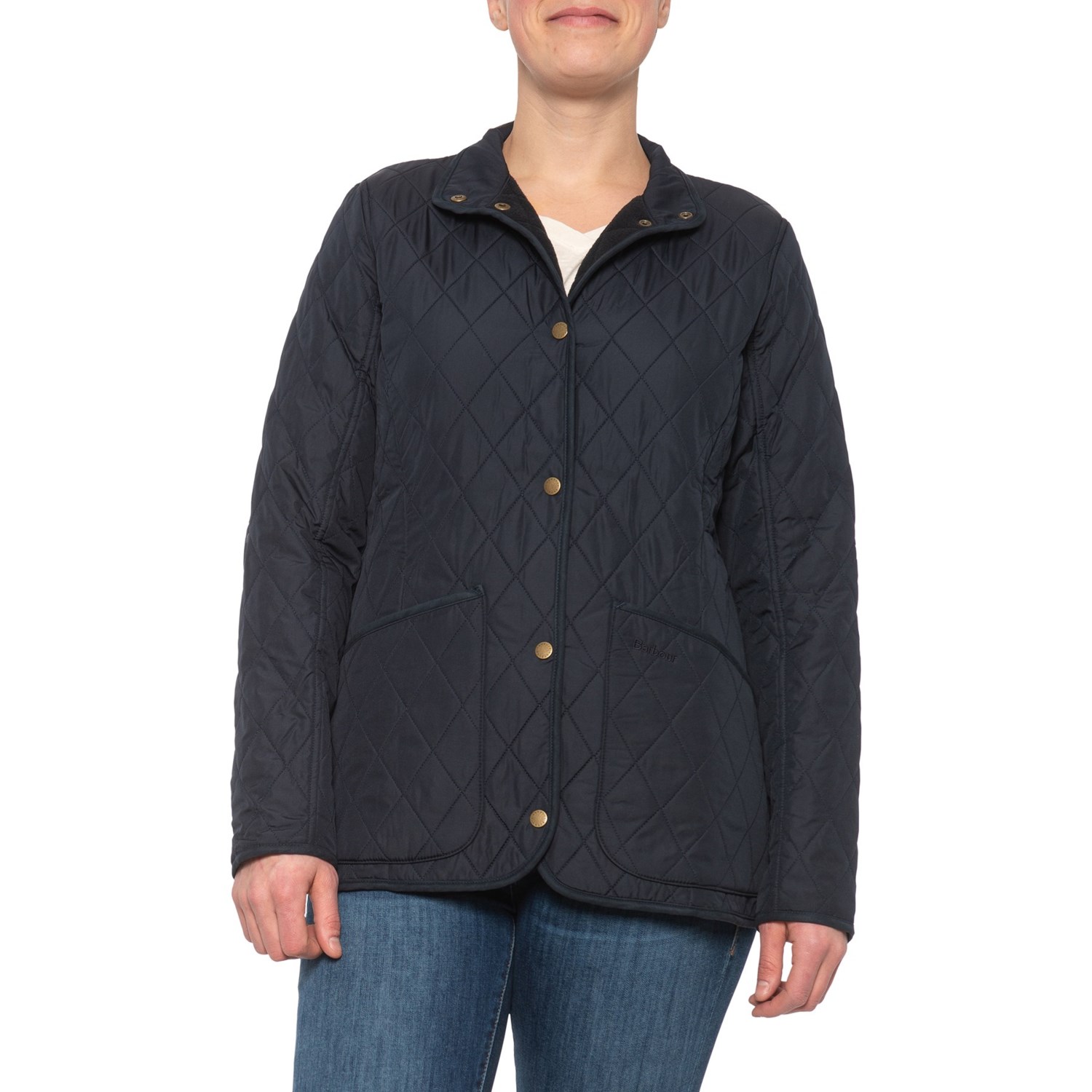 barbour combe polarquilt jacket