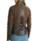 8697P_2 Barbour Drayton Belted Crop Jacket - Waxed Cotton (For Women)