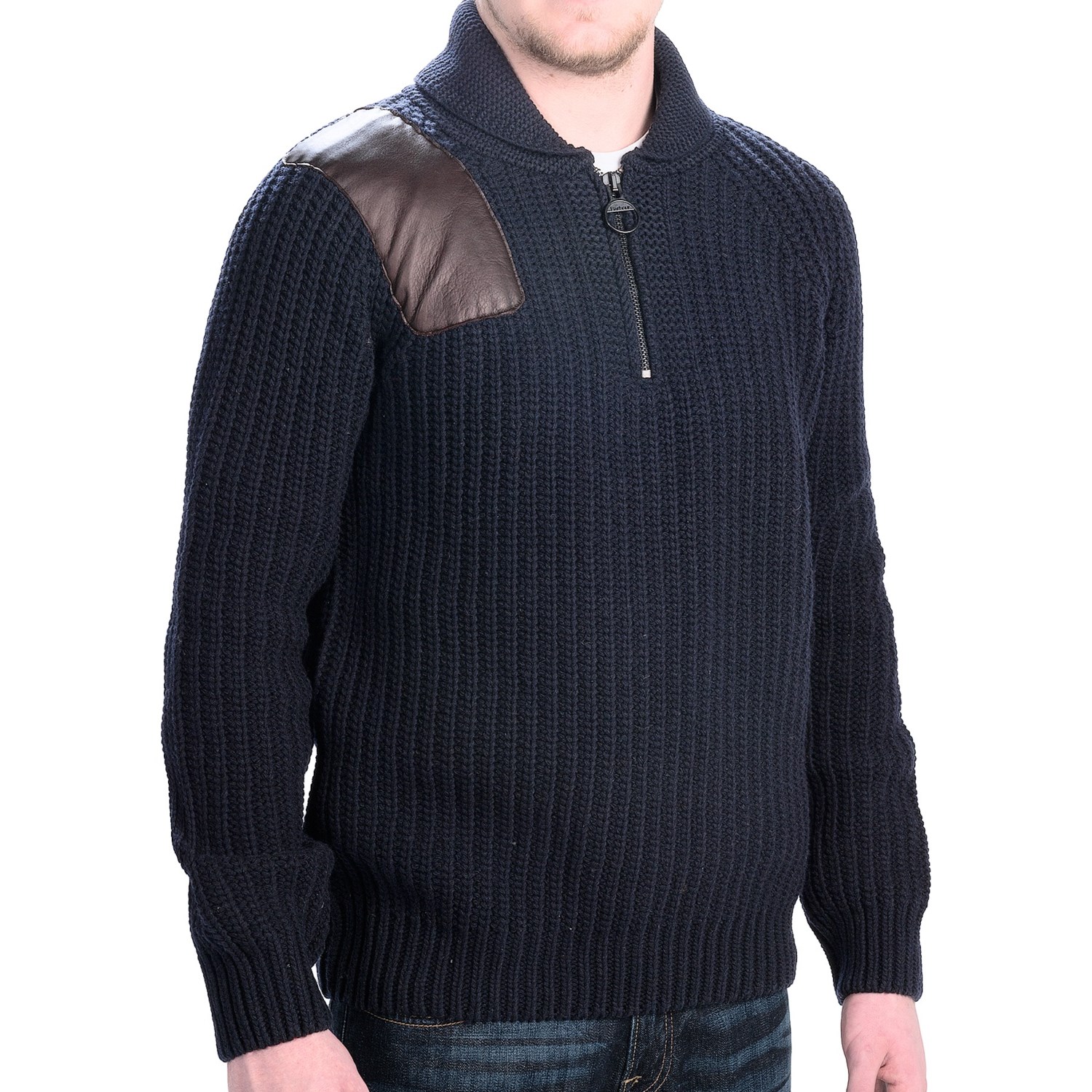 Barbour Eddington Lambswool Sweater (For Men) 8778K 63