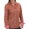 8680W_2 Barbour Eden Cotton Print Shirt - Long Sleeve (For Women)