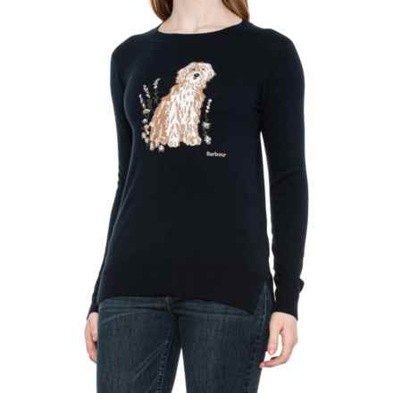 Barbour Housesteads Sweater in Navy