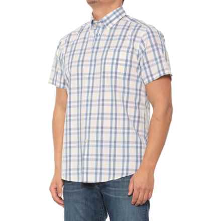Barbour Longstone Woven Shirt - Short Sleeve in Aqua