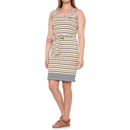 Barbour Patterson Casual Dress - Sleeveless in Multi Stripe