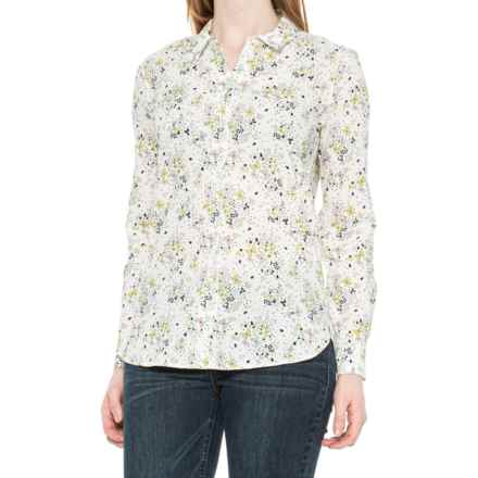 Barbour Safari Blouse - Long Sleeve in Off White