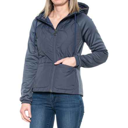 Barbour Strathmore Mixed Media Hooded Jacket - Insulated in Summer