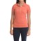 8714K_2 Barbour Stretch Cotton Polo Shirt - Short Sleeve (For Women)