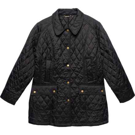 Barbour Summer Beadnell Quilted Jacket in Black