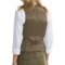 8683A_3 Barbour Swaledale Tailored 6-Button Vest - Wool Tweed (For Women)