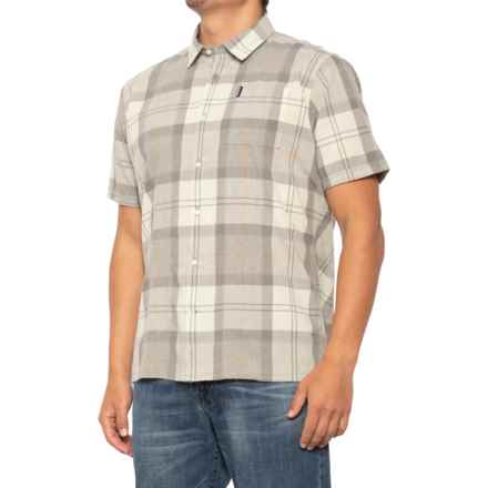 Barbour Tartan 17 Plaid Shirt - Short Sleeve (For Men) in Stone
