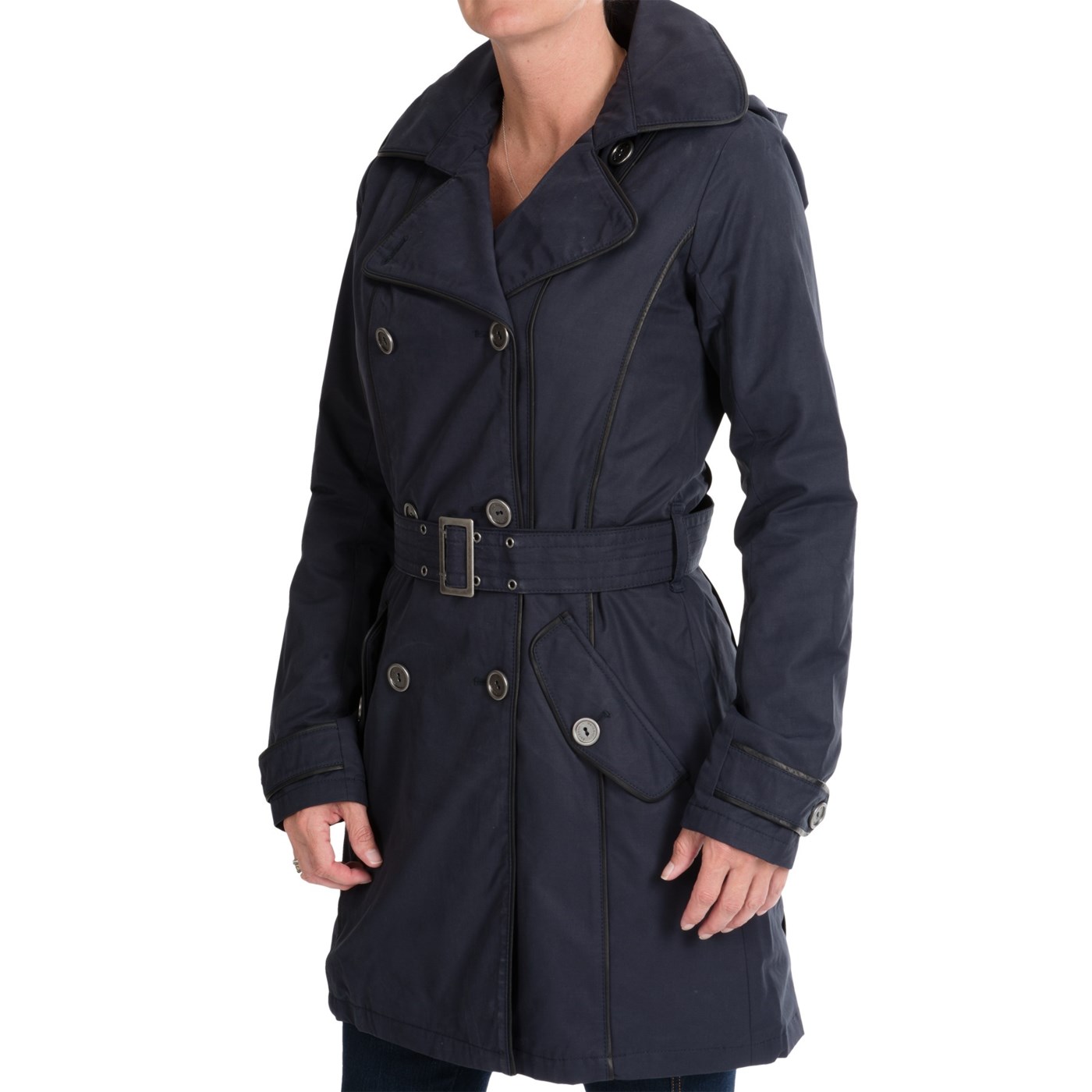 Barbour Victory Mac Trench Coat (For Women) 8686U 63