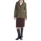 8716N_3 Barbour Wool Pencil Skirt (For Women)