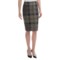 8716N_6 Barbour Wool Pencil Skirt (For Women)
