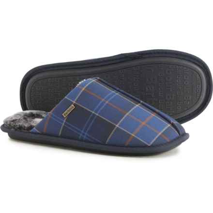 Barbour Young Scuff Slippers (For Men) in Midnight