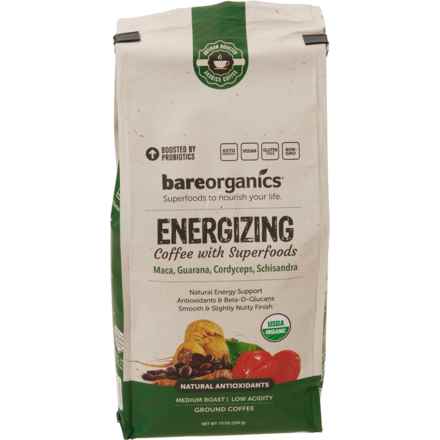 BareOrganics Energizing Coffee with Superfoods - 10 oz., Medium Roast in Multi