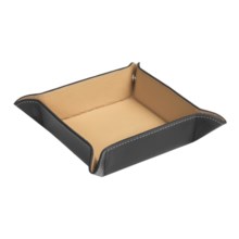 Barrington Oxford Snap Valet - Leather in Black - Closeouts