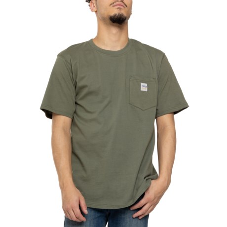 Bass Creek Core Pocket T-Shirt - Short Sleeve in Basil
