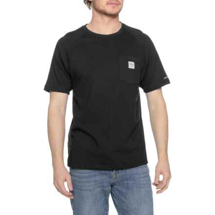 Bass Creek Work Tech T-Shirt - Short Sleeve in Black