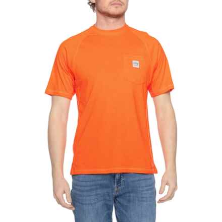 Bass Creek Work Tech T-Shirt - Short Sleeve in Orange