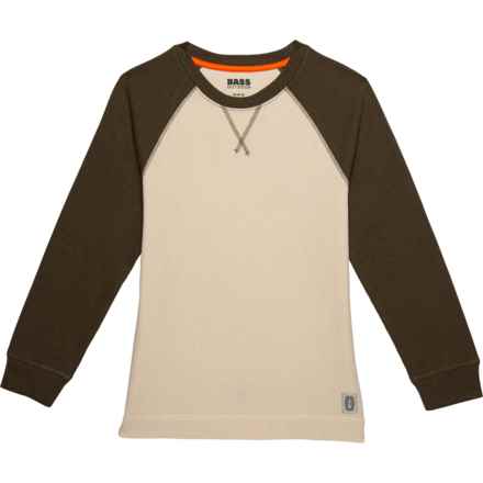 Bass Outdoor Big Boys Thermal Shirt -  Long Sleeve in Oat Htr