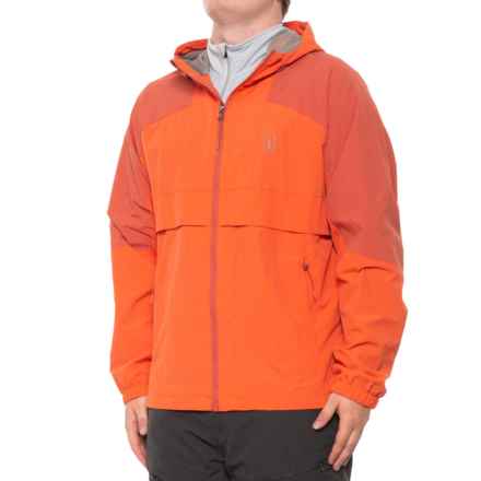 Bass Outdoor Full-Zip Hooded Jacket in Spice/Snap Pea/Black