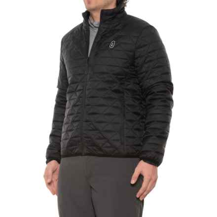Bass Outdoor New Fashion Diamond Quilted Packable Jacket - Insulated in Black Beauty