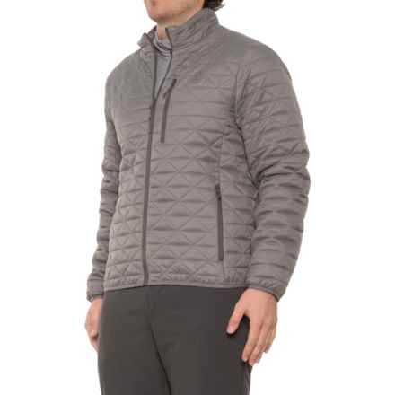 Bass Outdoor New Fashion Diamond Quilted Packable Jacket - Insulated in Gargoyle