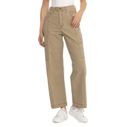 BASS OUTDOORS Utility Wide Leg Pants - High Rise in Ermne