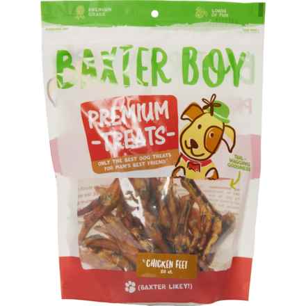 Baxter Boy Chicken Feet Dog Treats - 20-Pack in Multi