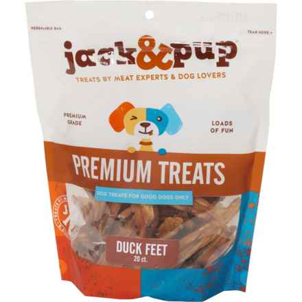 Baxter Boy Duck Feet Dog Treats - 20-Pack in Multi