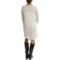 9877D_2 BB DAKOTA BB Dakota Wool-Cashmere Sweater Dress - Long Sleeve (For Women)