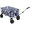 Beach Vibes Foldable Beach Cart in Striped Navy