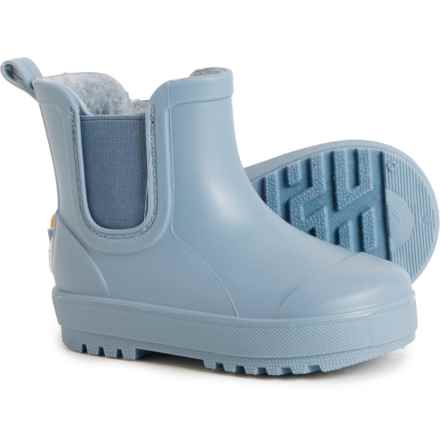Bearpaw Baby Boys and Girls Lined Chelsea Rain Boots - Waterproof in Slate