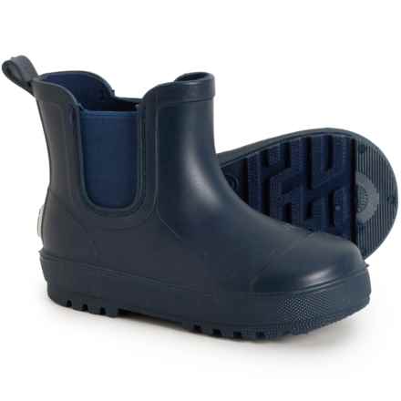 Bearpaw Baby Toddler Boys Lined Ankle Rain Boots - Waterproof in Navy