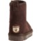 7NNYJ_5 Bearpaw Baby Toddler Girls Faux-Shearling Boots - Suede