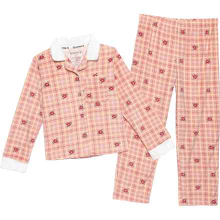 Bearpaw Big Girls Supersoft Pajamas - Long Sleeve in Zephyr