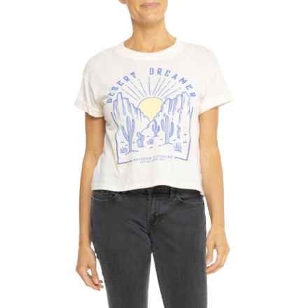 Bearpaw Desert Dreamer Graphic T-Shirt - Short Sleeve in Gardenia