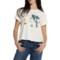 Bearpaw Desert Tree Graphic T-Shirt - Short Sleeve in Whisper White