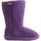 9310A_4 Bearpaw Emma Tall Boots - Suede, Sheepskin-Lined (For Youth Girls)