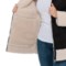 3CYTA_3 Bearpaw Faux Leather Sherpa-Lined Casual Coat
