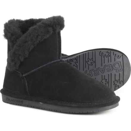Bearpaw Heidi II Ankle Boots - Suede (For Women) in Black Ii