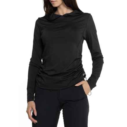 Bearpaw Hooded Sun Protection Shirt - UPF 50+, Long Sleeve in Black