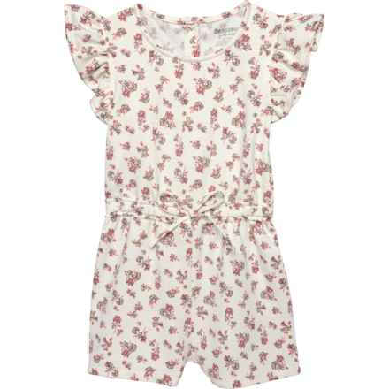 Bearpaw Little and Big Girls Romper in Marshmallow