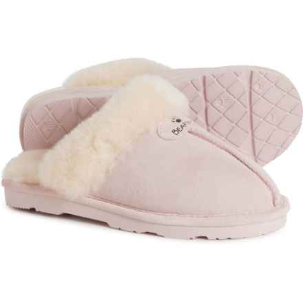 Bearpaw Loki Slide Slippers - Suede (For Women) in Pale Pink