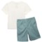 3YTMN_2 Bearpaw Toddler Boys National Parks Shirt and Shorts Set - Short Sleeve